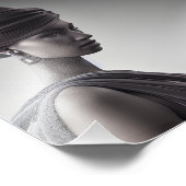 Schwarz-Weiß-Kunst Fotodruck (Ecke)