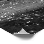 Schwarz-Weiß-Landschaft Foto des Central Park Poster (Ecke)