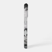 Schwarz-Weiß-Landschaftsfotografie iPhone 16 Hülle (Rechte Seite)