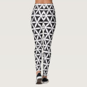 schwarz & weiß leggings (Rückseite)