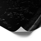 Schwarz-Weiß-Lenticular Cloud Poster (Ecke)