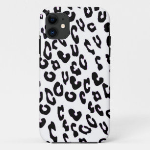 Schwarz-Weiß-Leopard Case-Mate iPhone Hülle