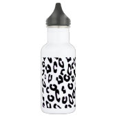 Schwarz-Weiß-Leopard Trinkflasche (Links)