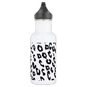 Schwarz-Weiß-Leopard Trinkflasche (Rechts)