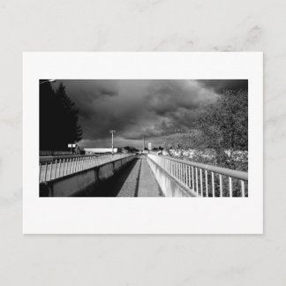 Schwarz-Weiß-Licht 2 Postkarte