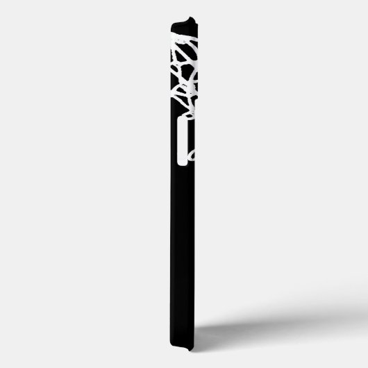 Schwarz-Weiß-Liebe Basketball Case-Mate iPhone Hülle (Rückseite / Rechts)