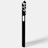 Schwarz-Weiß-Liebe Basketball Case-Mate iPhone Hülle (Rückseite / Rechts)