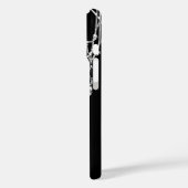 Schwarz-Weiß-Liebe Basketball Case-Mate iPhone Hülle (Rückseite / Links)