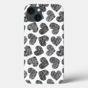 Schwarz-Weiß-Liebe Case-Mate iPhone Hülle