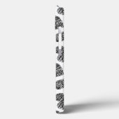 Schwarz-Weiß-Liebe Case-Mate iPhone Hülle (Rückseite / Links)