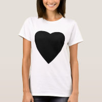 Schwarz-Weiß-Liebe Herzdesign.