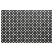 Schwarz-Weiß-Lilie-Muster Stoff (Yard (91,4 cm))