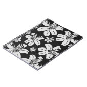 Schwarz-Weiß-Lilien Notizblock (Linke Seite)