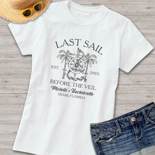 Schwarz-Weiß-Linie Bacheloretto T-Shirt