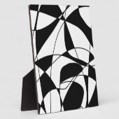 Schwarz-Weiß-Linien, Druckmuster für Blockfarben Fotoplatte (Seite)