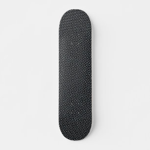 Schwarz-Weiß-Liniendesign Skateboard