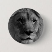 Schwarz-Weiß-Lion Button (Vorderseite)