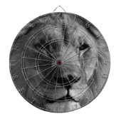 Schwarz-Weiß-Lion Dartscheibe (vorne)