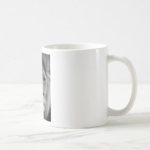 Schwarz-Weiß-Lion Kaffeetasse