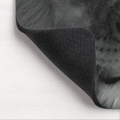 Schwarz-Weiß-Lion Mousepad (Ecke)