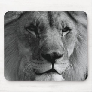 Schwarz-Weiß-Lion Mousepad