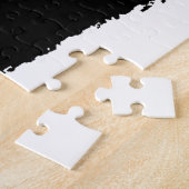 Schwarz-Weiß-Lion Puzzle (Seite)