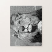 Schwarz-Weiß-Lion Puzzle (Vertikal)