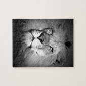 Schwarz-Weiß-Lion Puzzle (Horizontal)