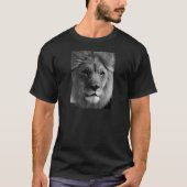 Schwarz-Weiß-Lion T-Shirt (Vorderseite)