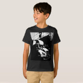 Schwarz-Weiß-Lkw im Stadtbild T-Shirt (Vorne ganz)