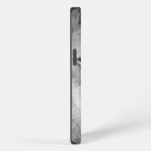 Schwarz & Weiß Löwe iPhone Hülle (Rechte Seite)