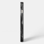 Schwarz & Weiß Löwe iPhone Hülle (Linke Seite)