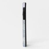 Schwarz-Weiß Luxus abstrakt moderne Kunst Case-Mate iPhone Hülle (Hinten/Links)