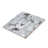 Schwarz-Weiß-Luxus abstrakte moderne Kunst Fliese (Seite)