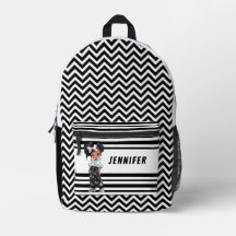 Schwarz-Weiß-Mädchen