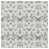 Schwarz-Weiß-Magie Stoff (Nahaufnahme)