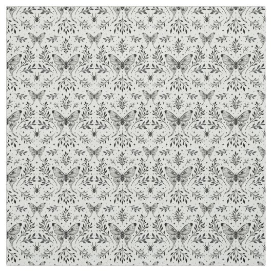 Schwarz-Weiß-Magie Stoff (Muster)