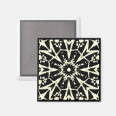 Schwarz-Weiß-Magnet 3 Magnet (Vorderseite/Rückseite)