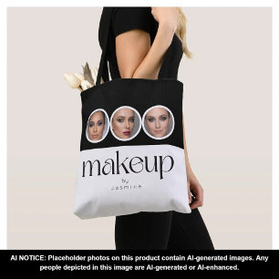 Schwarz-Weiß-Makeup-Artist-3-Foto-Promotion Tasche