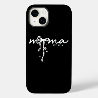 Schwarz-Weiß-Mama-Est Personalisiert Case-Mate iPhone 14 Hülle