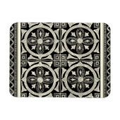 Schwarz-Weiß-Mandala-Motif von Vision Studio Magnet (Horizontal)