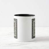 Schwarz-Weiß-Mandala-Motif von Vision Studio Tasse (Zentrum)