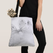 Schwarz & Weiß Märchen und Tutu Groß Tasche (Von Nahem)