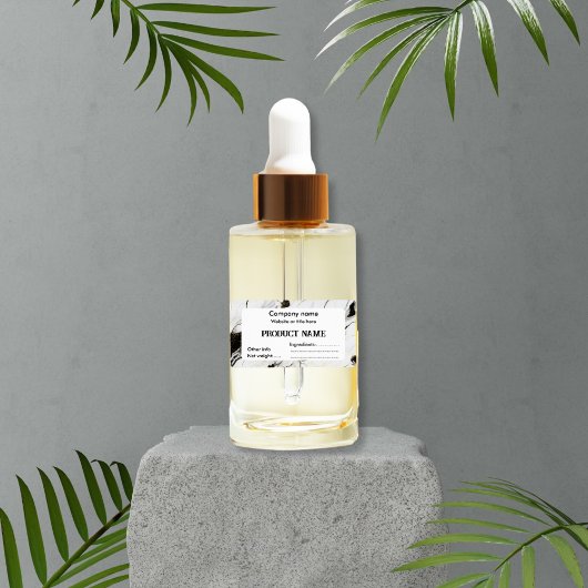 Schwarz-Weiß-Marmor