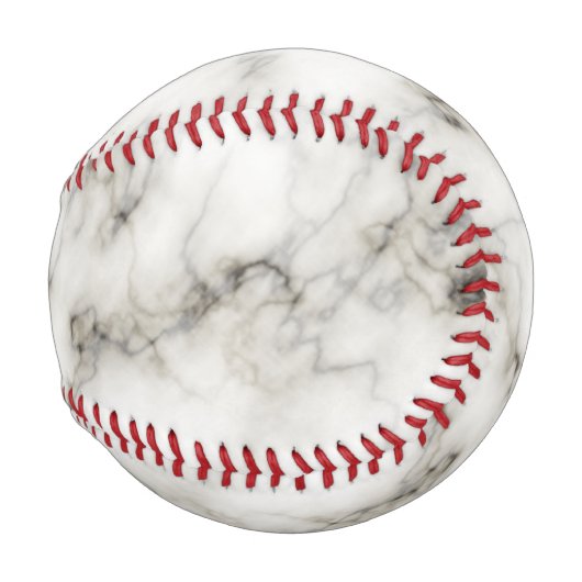 Schwarz-Weiß-Marmor Baseball (Vorne Rechts)