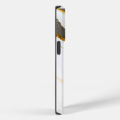 Schwarz-Weiß-Marmor Case-Mate iPhone Hülle (Rückseite / Rechts)