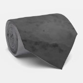 Schwarz-Weiß-Marmor Elegant Moderner Chic Krawatte (Gerollt)
