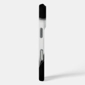 Schwarz-Weiß-Marmor-Farbmuster - Moderne Abstr. Case-Mate iPhone Hülle (Rückseite / Rechts)