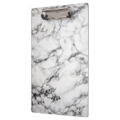 Schwarz-Weiß-Marmor Klemmbrett (Links)