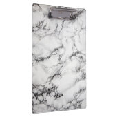 Schwarz-Weiß-Marmor Klemmbrett (Rechts)